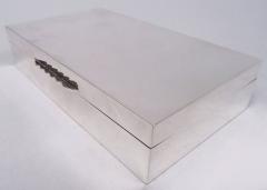  Mappin Webb Mappin Webb English Modern Sterling Silver Box 1965 - 3772004