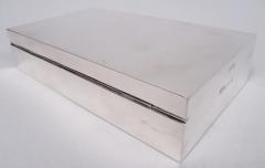  Mappin Webb Mappin Webb English Modern Sterling Silver Box 1965 - 3772010