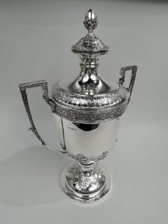  Mappin Webb Very Large Market Fresh English Sterling Silver Covered Urn 1917 - 3757368