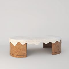  Marble Balloon Melt Coffee Table - 3253645