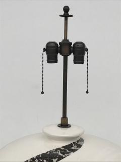  Marbro Lamp Company Large Scale White Ceramic Lamp - 614311