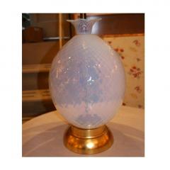  Marbro Lamp Company Marbro 1950s Italian Seguso Murano Glass Pineapple Form Table Lamp - 1683111