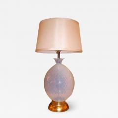  Marbro Lamp Company Marbro 1950s Italian Seguso Murano Glass Pineapple Form Table Lamp - 1685162