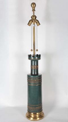  Marbro Lamp Company Marbro Jade Green Ceramic Lamps - 1135678