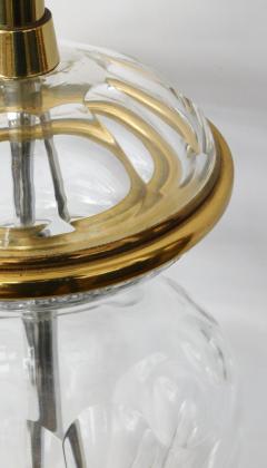  Marbro Lamp Company Marbro Lamp Co 1960s Cut Crystal Baluster form Lamp with Gilt metal Mounts - 1828685