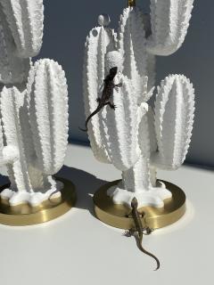  Marbro Lamp Company Pair of Cactus Lamps - 1527767