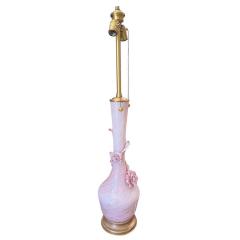  Marbro Lamp Company Vintage 50s Murano Italian Art Glass Marbro Table Lamp - 4264822