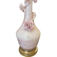  Marbro Lamp Company Vintage 50s Murano Italian Art Glass Marbro Table Lamp - 4264823