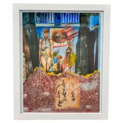  Marc VanDermeer Contemporary Digital Print Titled Med School Doodle Matted and Framed - 2873722