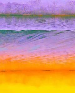  Marc VanDermeer Marmalade Sky Mixed Media Collage Print - 2873845