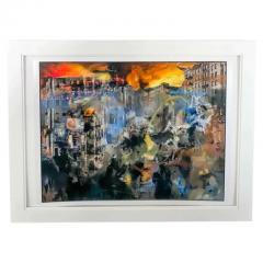  Marc VanDermeer Mixed Media Print Entitled End of Days Framed - 2873810