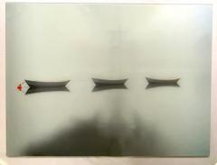  Marc VanDermeer Photography of Three Boats in a Lake Titled Magic Lake  - 2873718