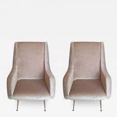  Marco Zanuso Style Pair of Zanuso armchairs - 3818104