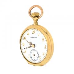  Marcus Co MARCUS CO 18K YELLOW GOLD VICTORIAN POCKET WATCH - 3273996