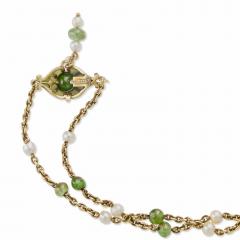  Marcus Co Marcus Co Plique jour Enamel and Peridot Necklace - 4518204
