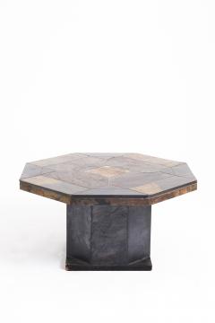  Marcus Paul Kingma Brutalist Lava Stone Coffee Table - 4093079