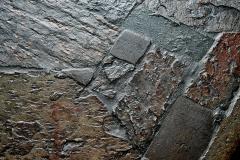  Marcus Paul Kingma Brutalist Stone Brass Coffee Table - 4501021