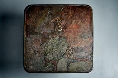  Marcus Paul Kingma Brutalist Stone Brass Coffee Table - 4501026