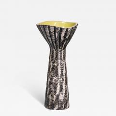  Mari Simmulson Mari Simmulson Calypso Relief Earthenware Vase Upsala Ekeby Sweden 1950s - 4731673