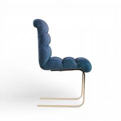  Mariani Lugano Frank Mariani Lugano Mid Century Brass Cantilever Dining Chair Side Single - 4474040