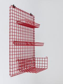  Marilena Boccato Gian Nicola Gigante Antonio Zambusi Binetta Wall Shelf Organizer by Boccato Gigante Zambusi Seccose Italy 1980 - 4271341