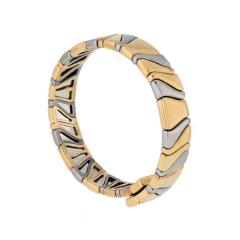  Marina B MARINA B 1987 TWO TONE CUFF BANGLE BRACELET - 3420838