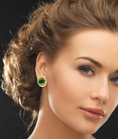  Marina B MARINA B OCA GREEN TOURMALINE EARRINGS - 2768876