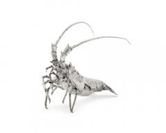  Mario Buccellati A Large Buccellati Silver Model of a Realistic Lobster - 3895912