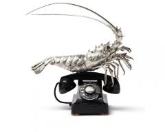  Mario Buccellati A Large Buccellati Silver Model of a Realistic Lobster - 3895916