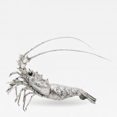  Mario Buccellati A Large Buccellati Silver Model of a Realistic Lobster - 3900716