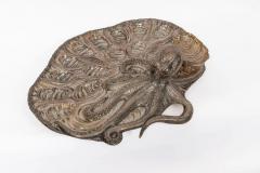  Mario Buccellati Deep Sea Majesty Buccellati Sterling Silver Marine Oyster Tray with Octopus - 4315272