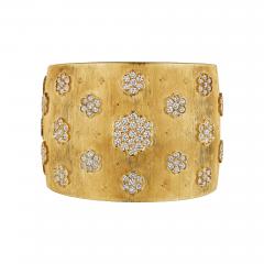  Mario Buccellati Mario Buccellati Diamond Rigato Bracelet - 4464093