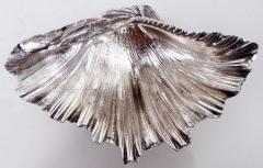  Mario Buccellati Mario Buccellati Midcentury Classical Silver Seashell Dish - 3986491