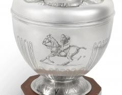 Mario Buccellati Rare One of a Kind Buccellati Sterling Silver Polo Trophy for Boca Raton Polo - 4702186