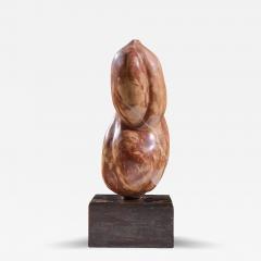  Mario DeNoto Mario DeNoto Mid Century Red Marble Figurine Sculpture - 4497973
