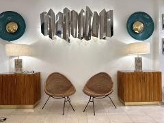  Mario Torregiani Large Wall Lamp Sconce Metal Sculpture by Mario Torregiani Italy 1990s - 4636551