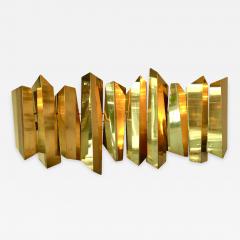  Mario Torregiani Wall Light Brass Sconce Sculpture by Mario Torregiani Italy 1990s - 612532