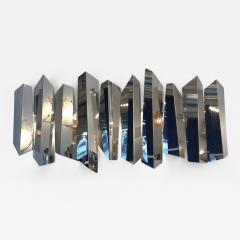  Mario Torregiani Wall Light Sconce Sculpture Metal Chrome by Mario Torregiani Italy 1990s - 522361