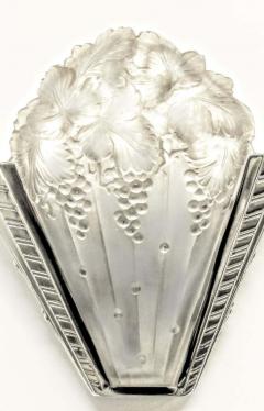  Marius Ernest Sabino A Pair of French Art Deco Grapes Wall Sconces by Sabino - 3942115
