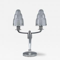  Marius Ernest Sabino A Pair of French Art Deco Table Lamps - 4236590