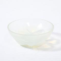  Marius Ernest Sabino Art Deco Opalescent Glass Shell Bowl Signed Sabino - 3976075