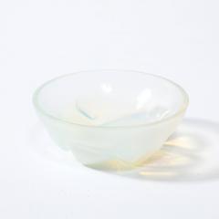  Marius Ernest Sabino Art Deco Opalescent Glass Shell Bowl Signed Sabino - 3976079