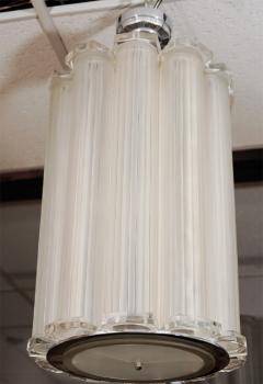  Marius Ernest Sabino French Art Deco Ceiling Pendant attributed to SABINO - 1425871