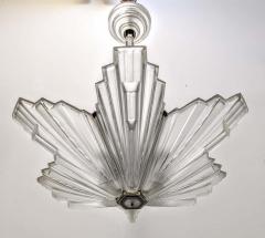  Marius Ernest Sabino French Art Deco Chandelier Signed Marius Ernest Sabino 6 small - 3941690