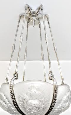  Marius Ernest Sabino French Art Deco Chandelier by Sabino - 3941679