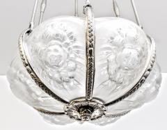  Marius Ernest Sabino French Art Deco Chandelier by Sabino - 3941682
