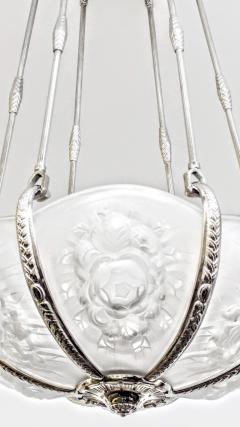  Marius Ernest Sabino French Art Deco Chandelier by Sabino - 3941684