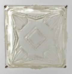  Marius Ernest Sabino French Art Deco Flush Pendant Chandelier by Sabino - 3940634
