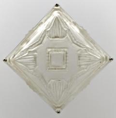  Marius Ernest Sabino French Art Deco Flush Pendant Chandelier by Sabino - 3940635