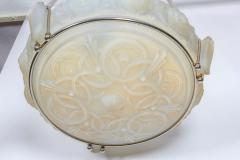  Marius Ernest Sabino French Art Deco Opalescent Chandelier by Sabino - 1425982